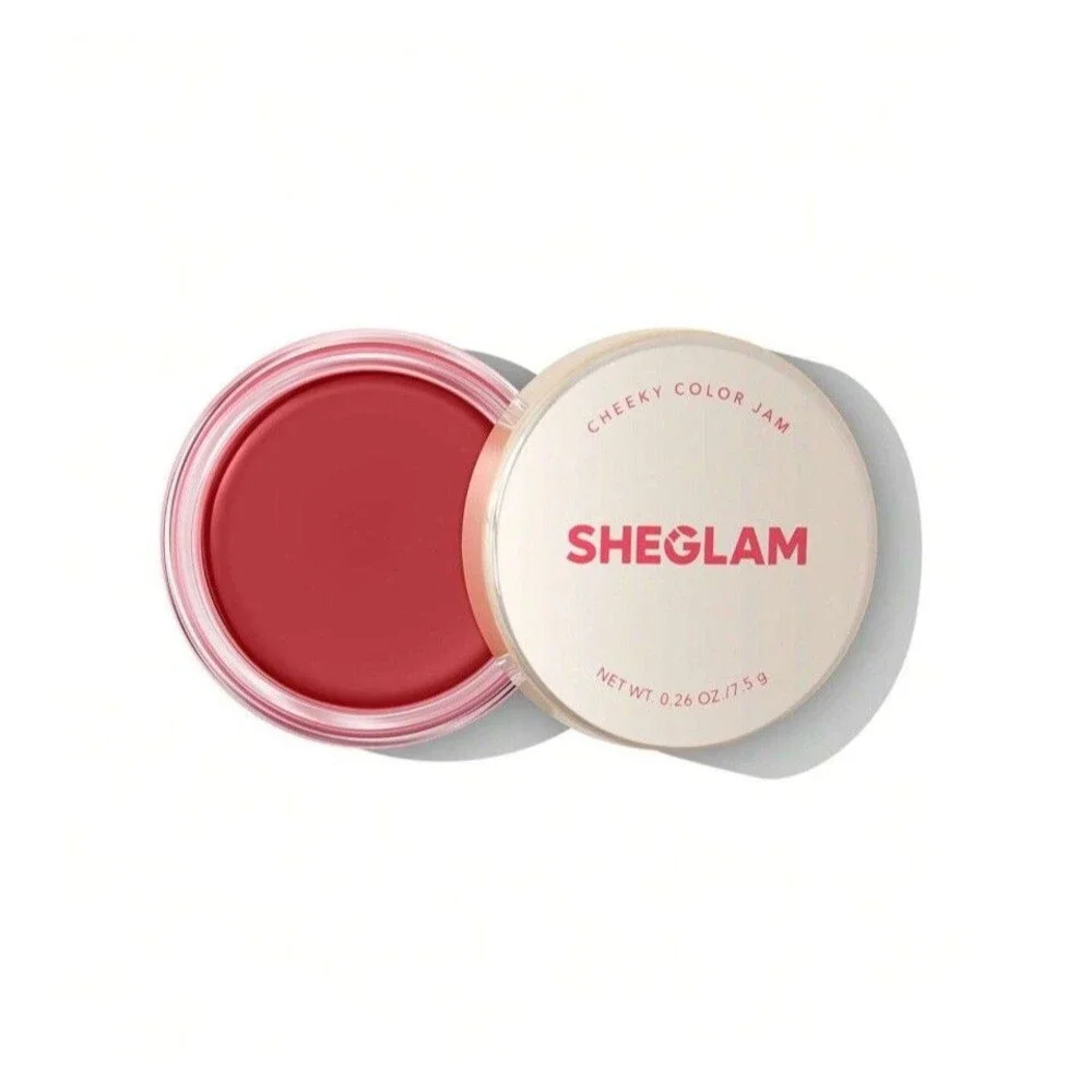 Sheglam Bundle of 4 Cheeky Colour Jam Cream Blush for Cheeks & Lips Long Lasting